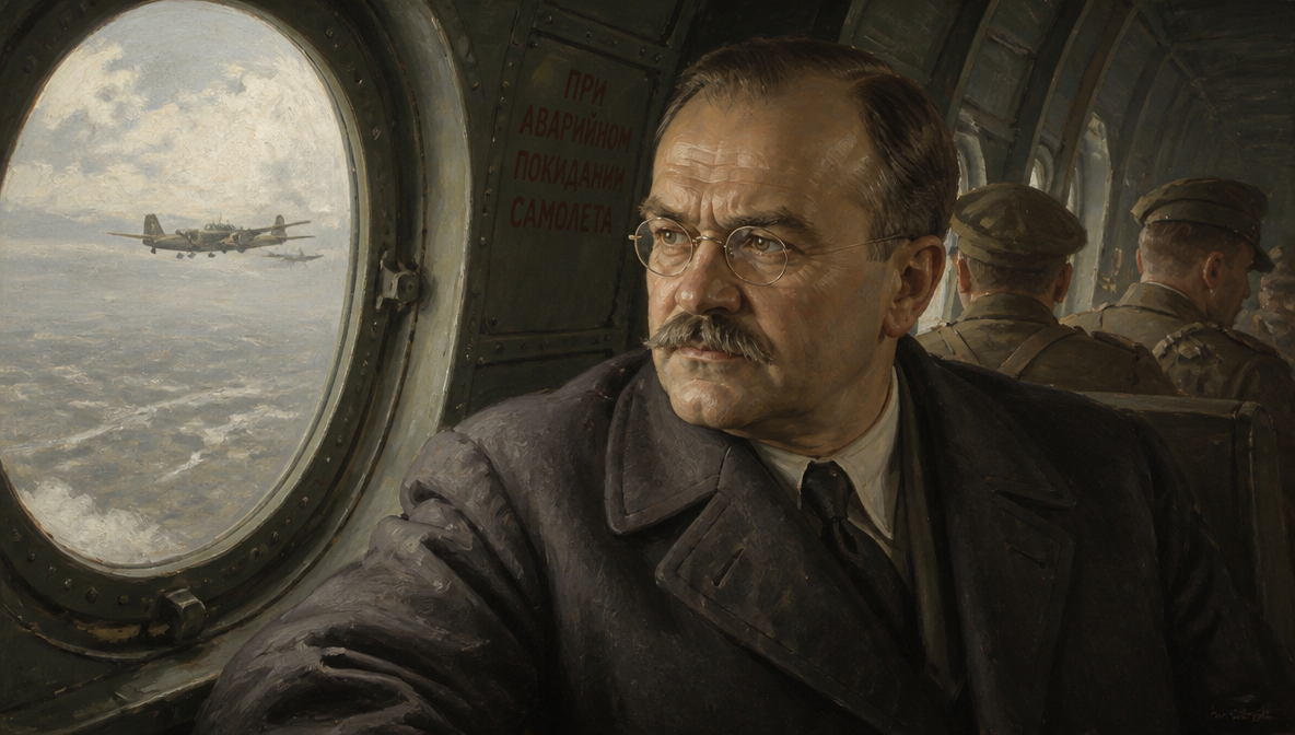 The Secret Sky Mission: Molotov’s Perilous 1942 Flight to Washington