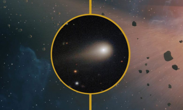 Alien comet began to «study» planets of the solar system
