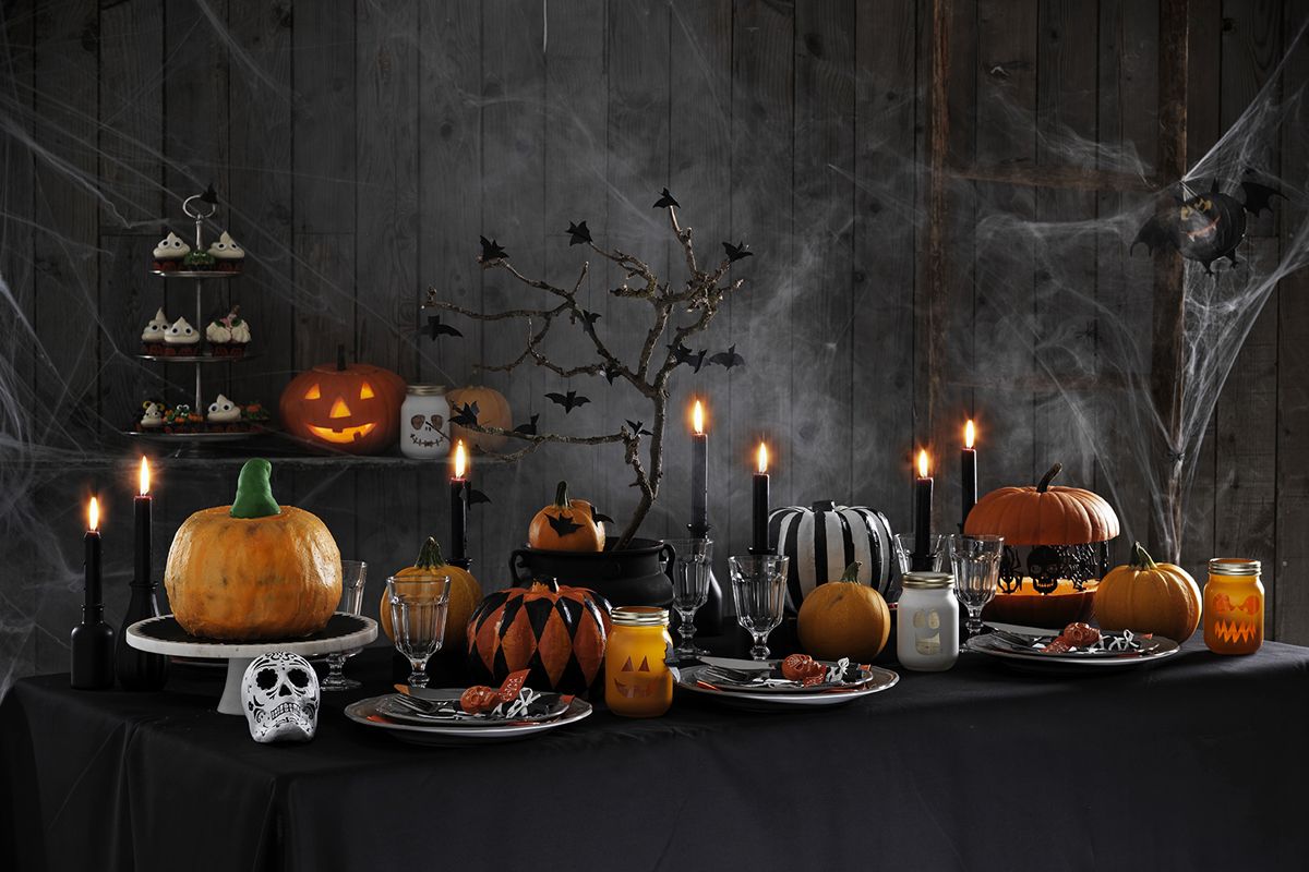 Don't worry, I just want to help set the table for Halloween